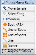 Screenshot of Place/Move Scans Toolbar in Chromium2