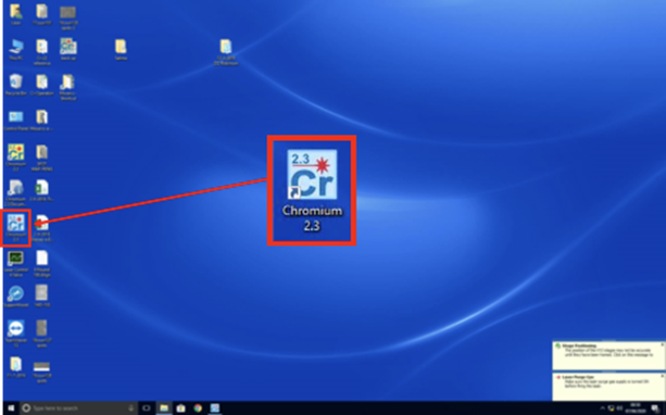 Windows desktop with Chromium2.3 icon noted.